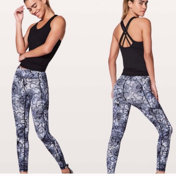 lululemon athletica Pants - Lululemon Speed Up Tight Hanakotoba Starlight 28”